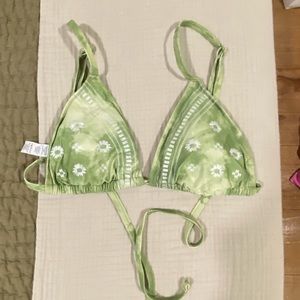 Aerie triangle bikini top